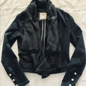 Abercrombie & Fitch Textured Fitted Jacket